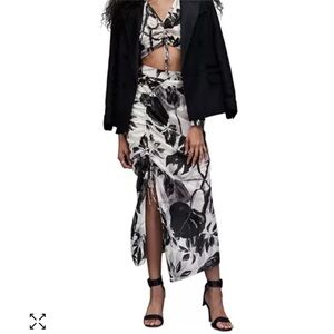 All Saints Carla Jackie Ruched Skirt